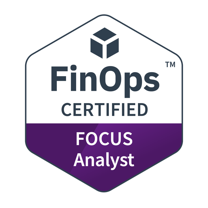 FinOps Certified FOCUS Analyst artwork